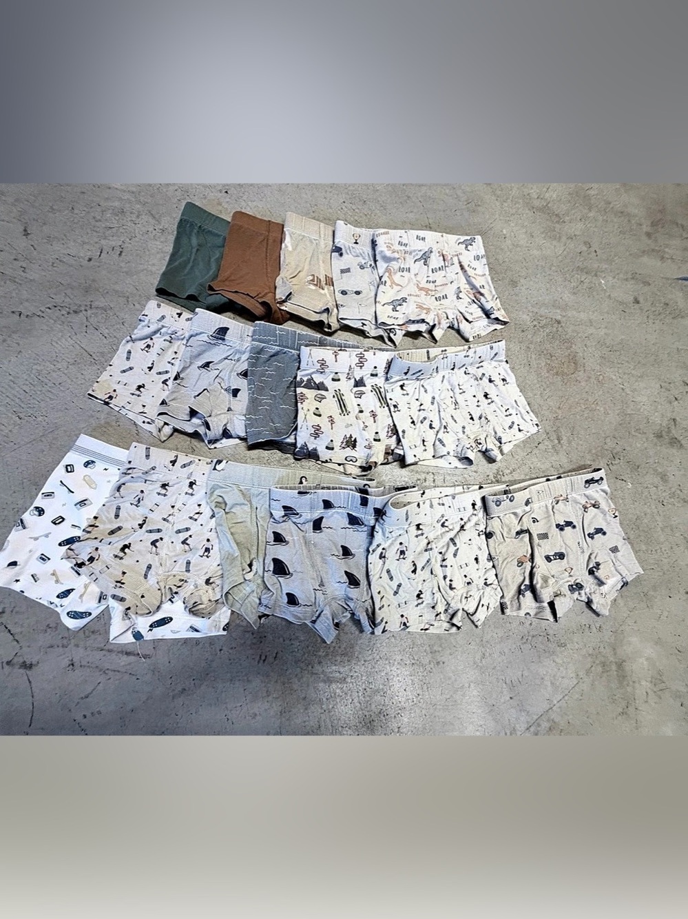 15 pairs Babysprouts Boy's Boxer briefs Boys Size 2-3